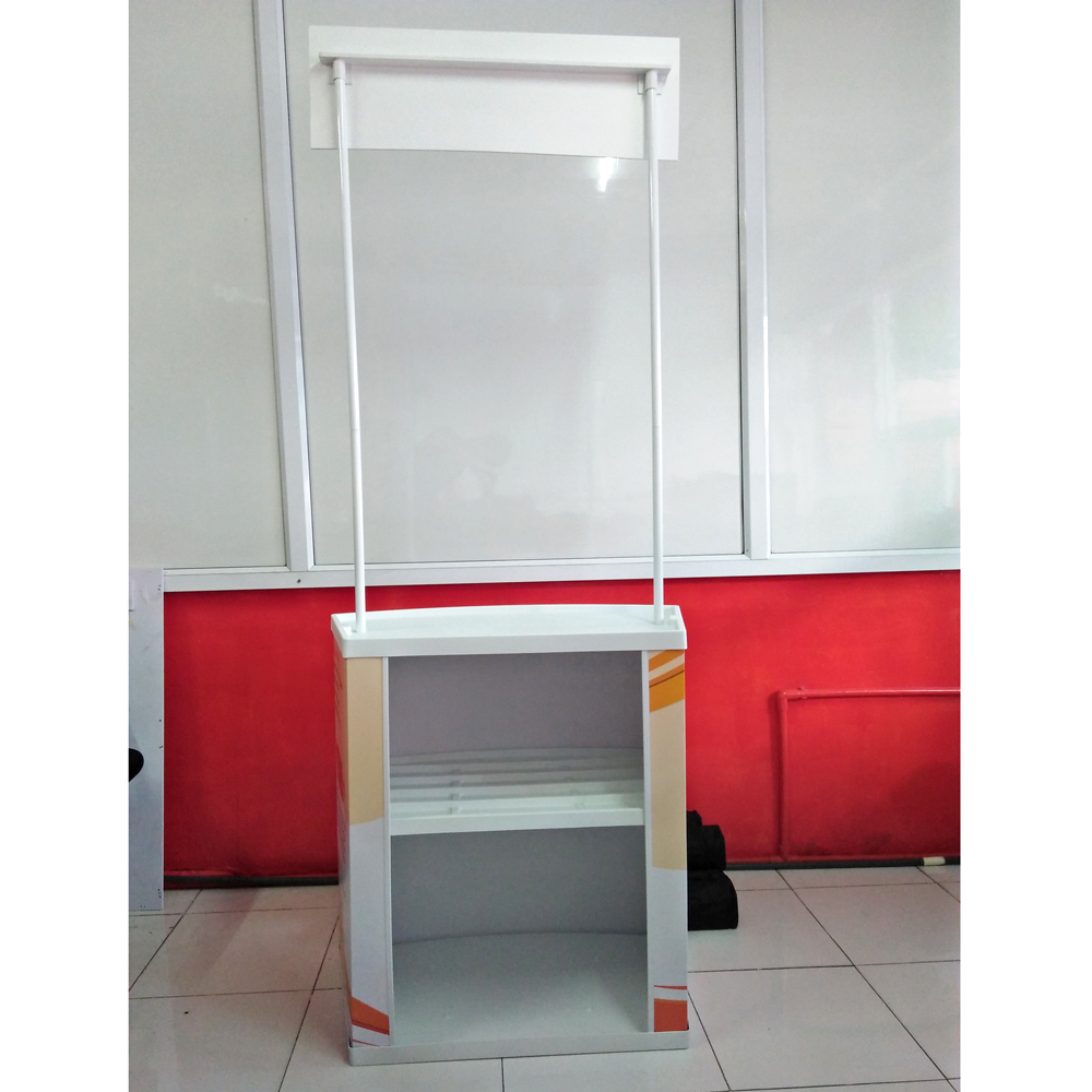 โต๊ะชงชิม Easy table frame หน้าโค้ง 80(w)x180(H)cm.